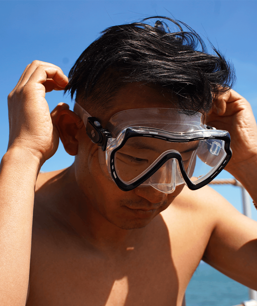 Watery cyklop för vuxna - Nebula - Svart