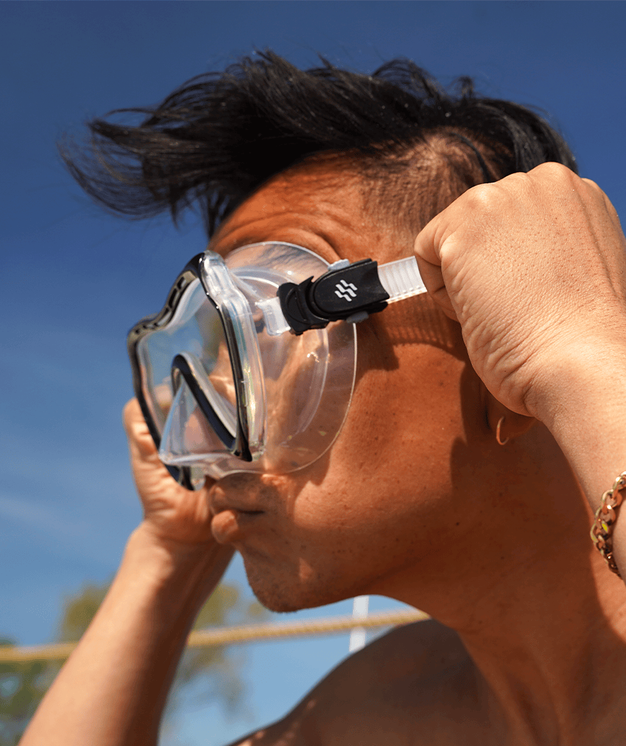 Watery cyklop för vuxna - Nebula - Svart