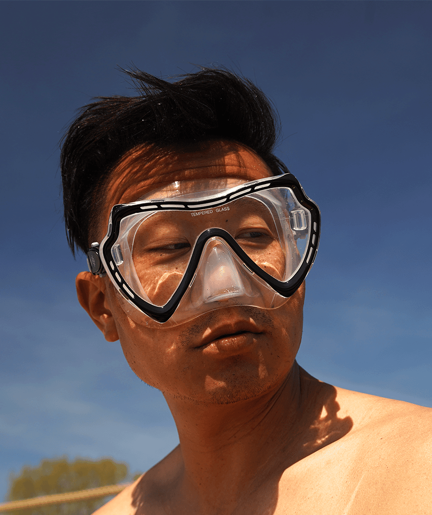 Watery cyklop för vuxna - Nebula - Svart