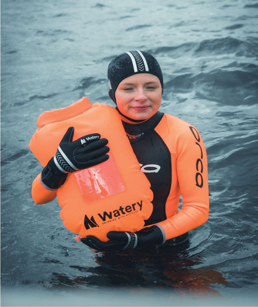 Watery neoprenset - Thermal Reptile (3 mm) - Svart/silver