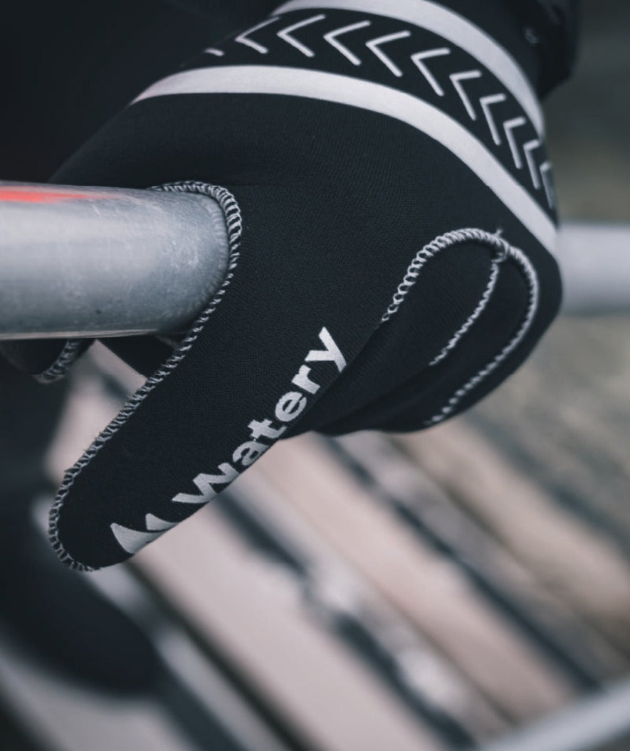 Watery neoprenset - Thermal Reptile (3 mm) - Svart/silver