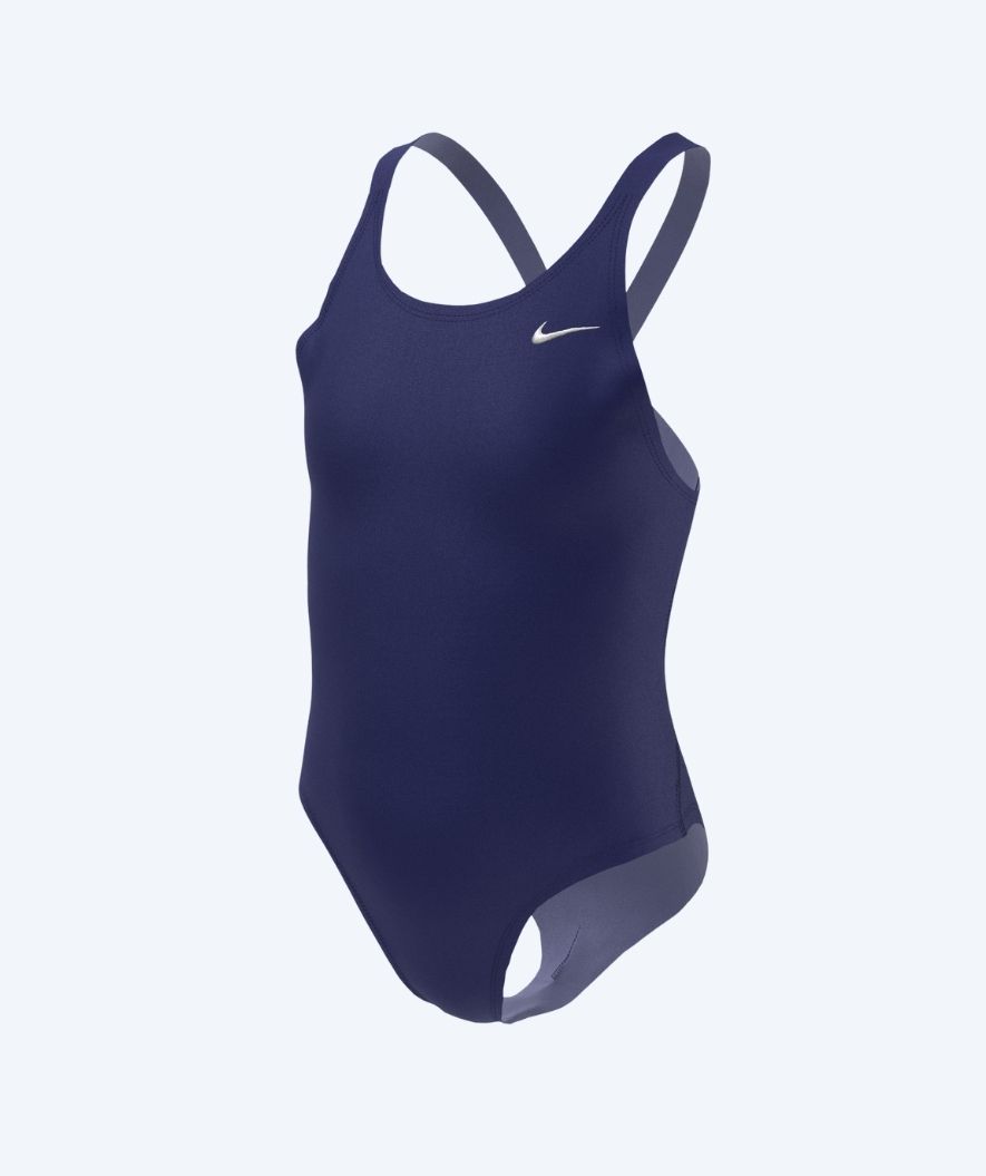Nike baddräkt för flickor - Hydrastrong Fastback - Mörkblå
