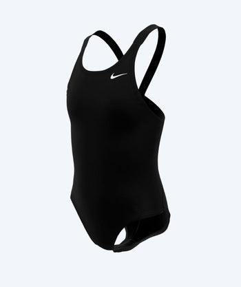 Nike baddräkt för flickor - Hydrastrong Fastback - Svart