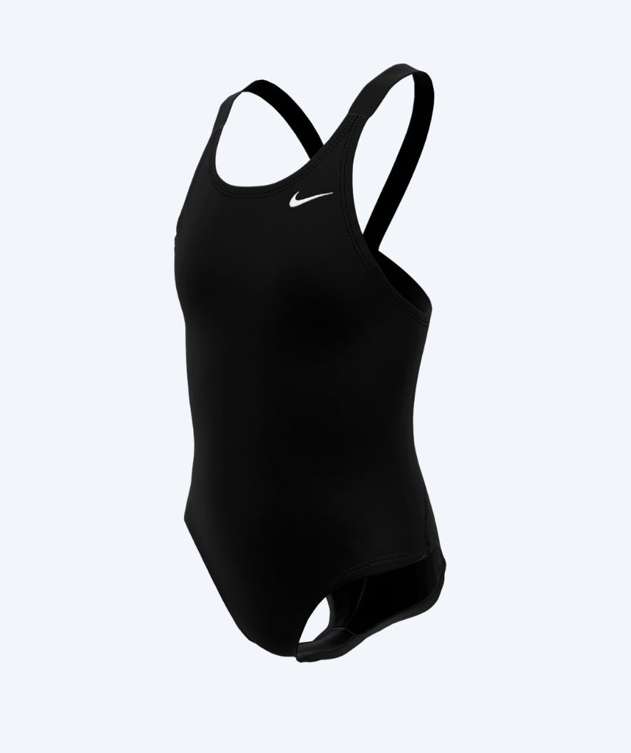 Nike baddräkt för flickor - Hydrastrong Fastback - Svart