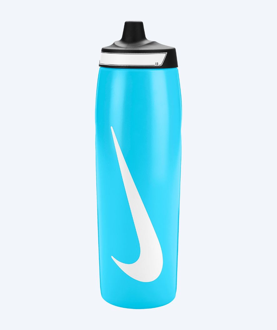Nike vattenflaska - Refuel - Ljusblå/svart