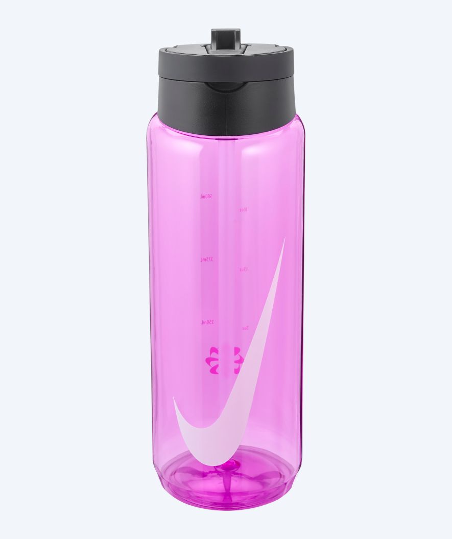 Nike vattenflaska - Renew Recharge Straw - Rosa