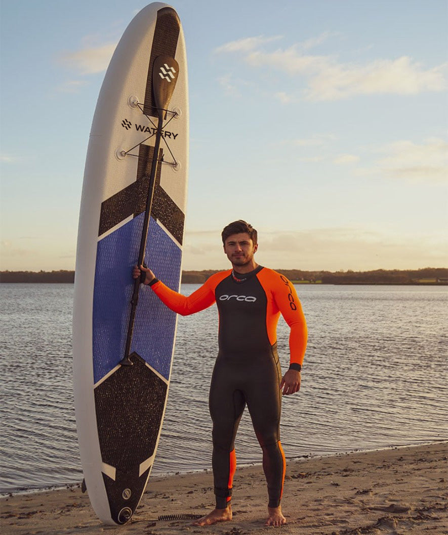 Paket SUP rea: 2x Watery uppblåsbar SUP - Global 10'6