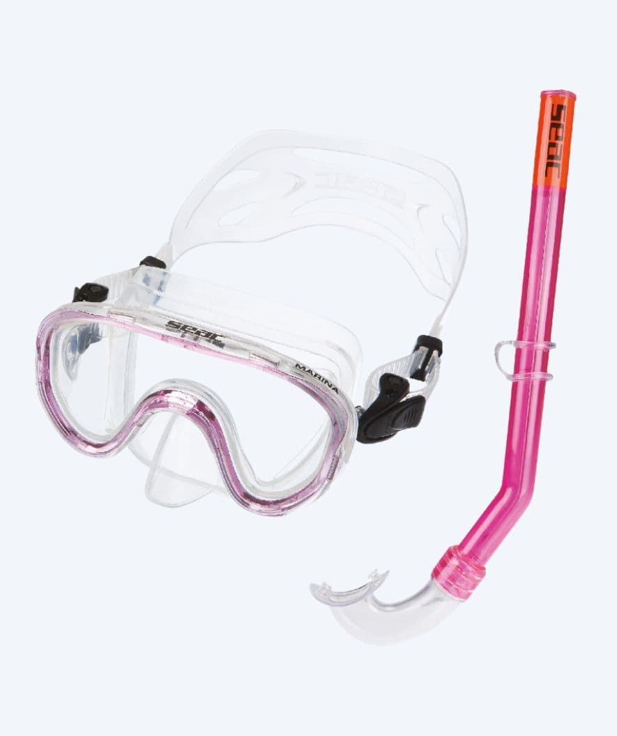 SEAC Combo snorkelset för barn (från 3 år) - Marina - Rosa