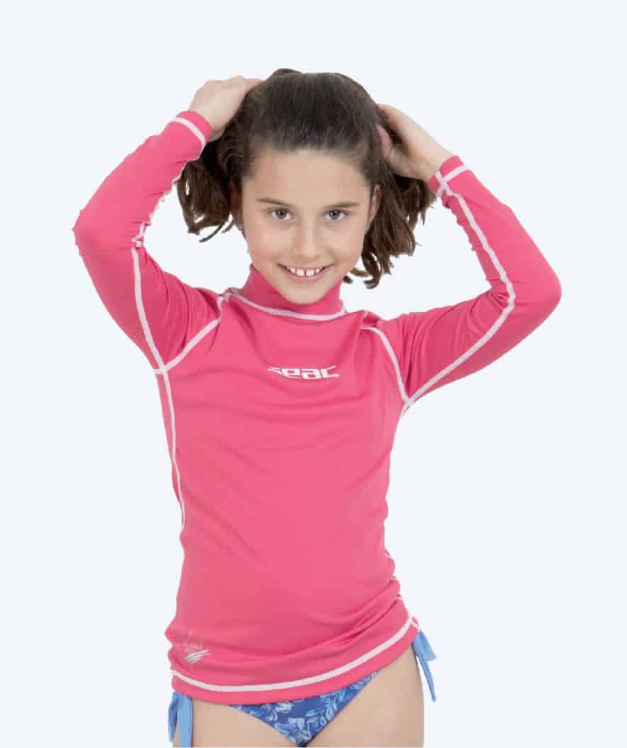 SEAC UV-tröja för barn - T-Sun Long - Rosa/vit