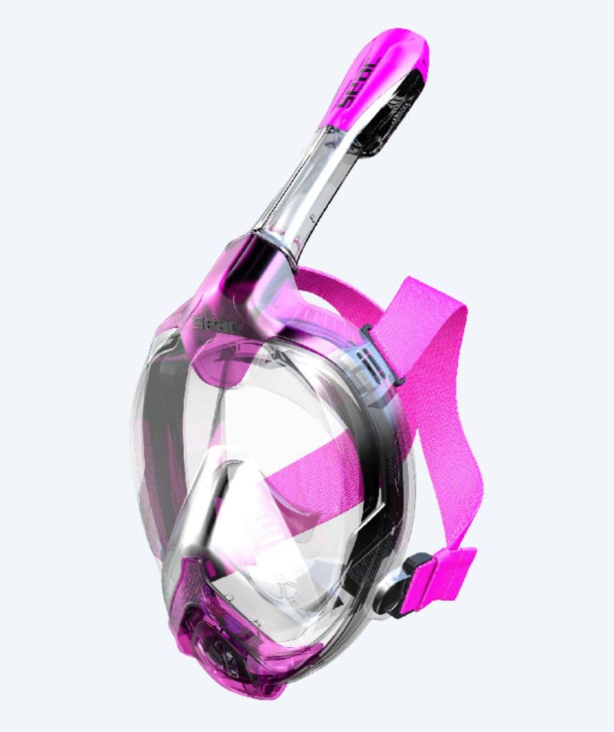 SEAC full face-cyklop för barn - Libera XS/S - Rosa
