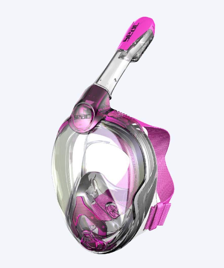 SEAC full face-cyklop för barn - Magica Junior - Rosa