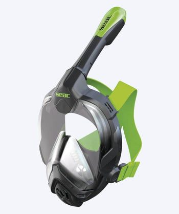 SEAC full face-cyklop för vuxna - Libera S/M - Grön/svart