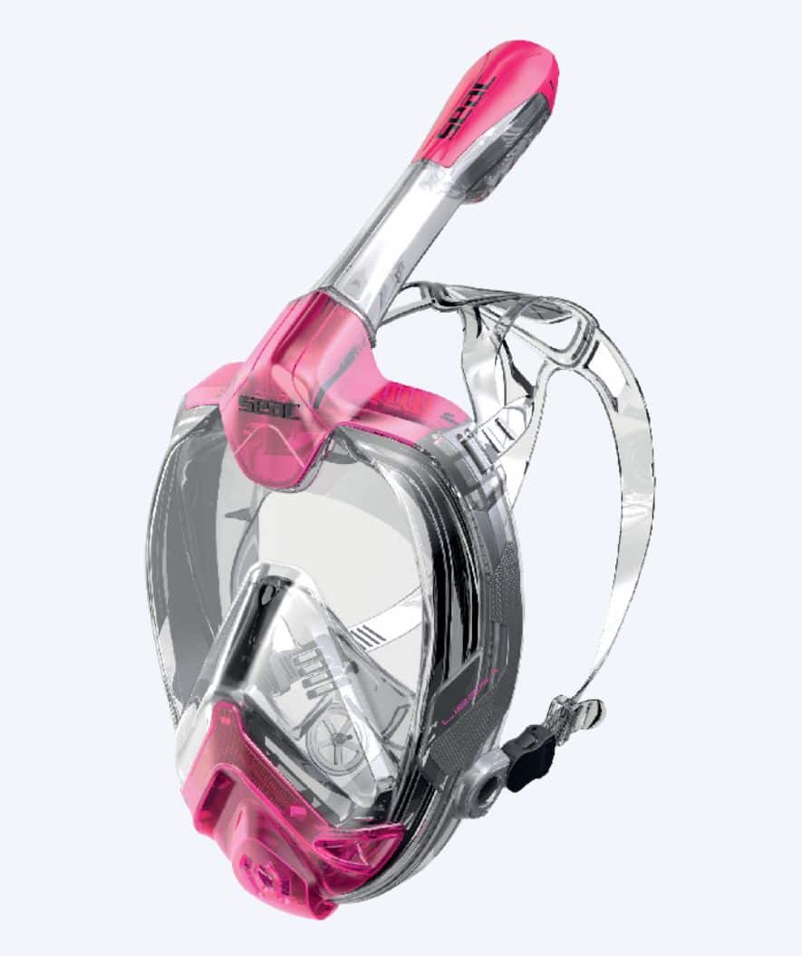 SEAC full face cyklop för vuxna - Libera S/M - Rosa