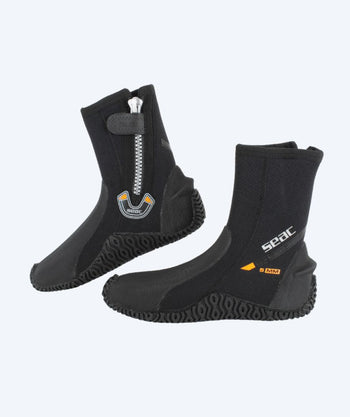 SEAC neoprenstövlar till vuxna - Basic - Svart