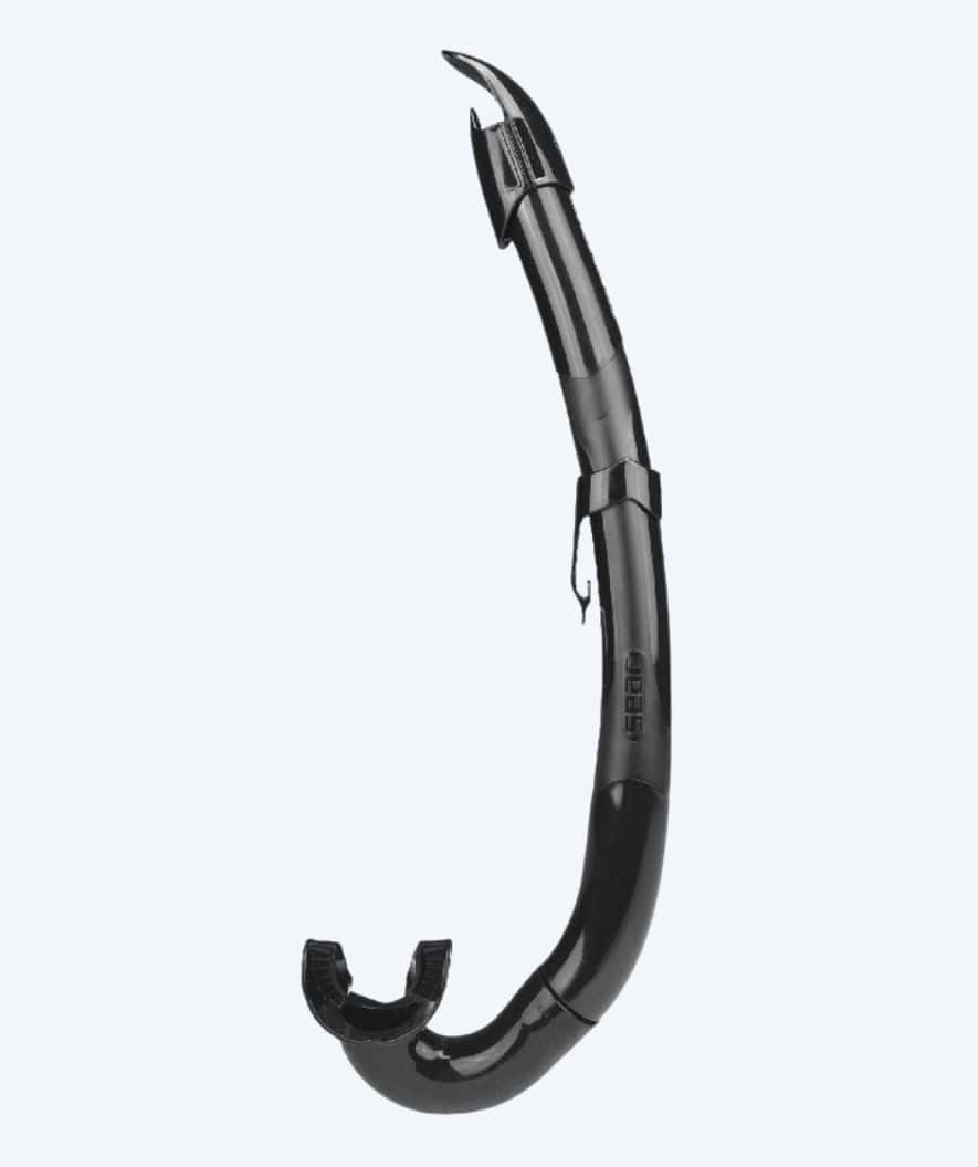 SEAC semi-dry snorkel för vuxna - Flash - Svart