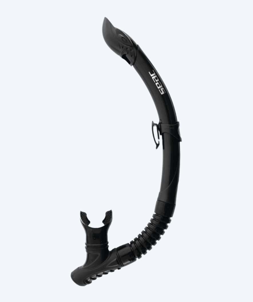 SEAC semi-dry snorkel för vuxna - Reverse - Svart