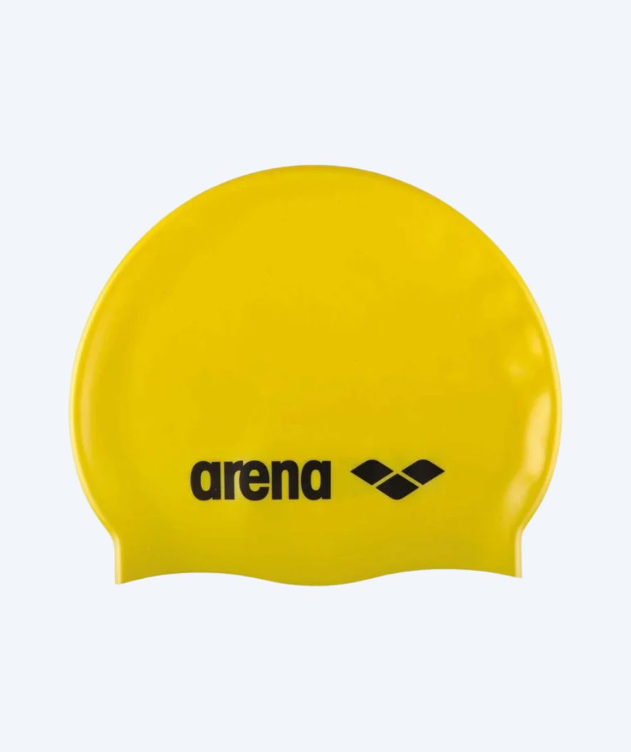 Arena badmössa för junior (6-12) - Classic Silicone - Gul/svart
