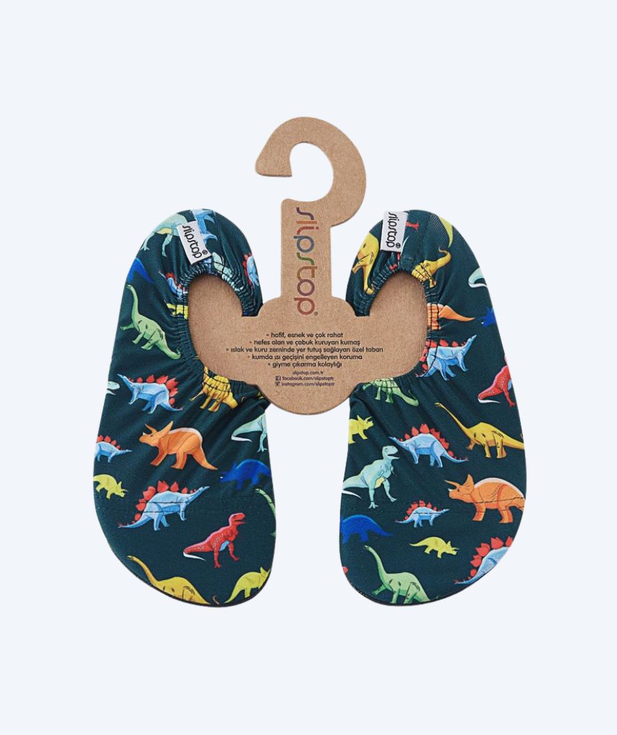 SlipStop badstrumpor för barn - Dino
