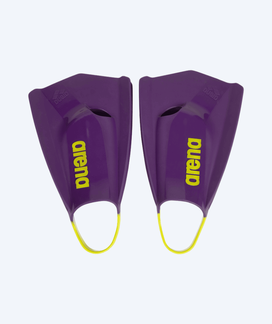 Arena simfötter - Powerfin Pro || - Lila/gul (Limited 2026)