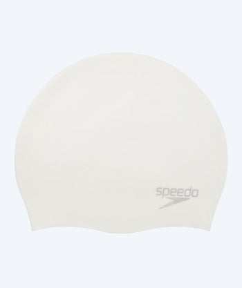 Speedo badmössa - Plain Moulded - Vit