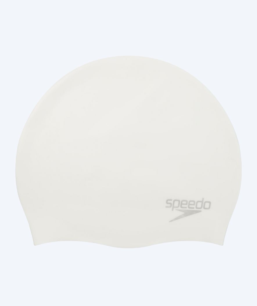 Speedo badmössa - Plain Moulded - Vit
