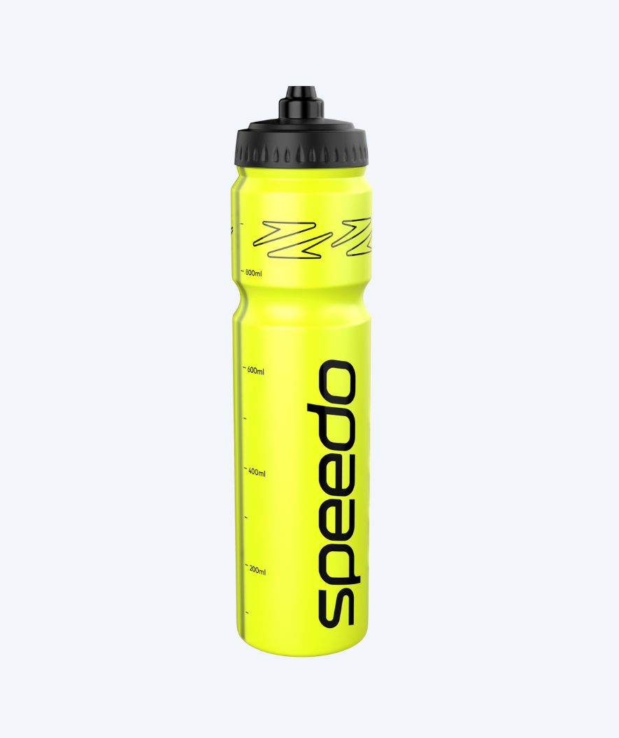 Speedo vattenflaska - 1LTR - Gul/svart
