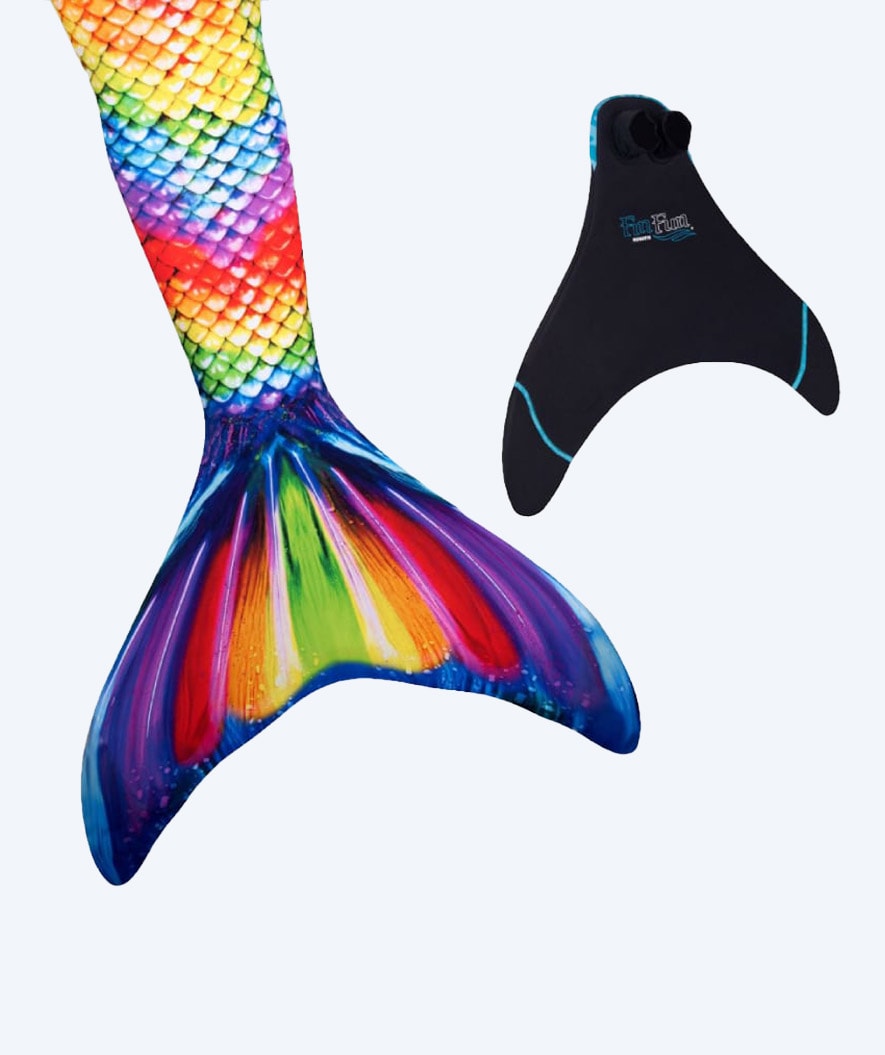 Fin Fun sjöjungfrufena för vuxna (set) - Rainbow Reef