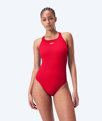 Speedo baddräkt för dam - Endurance Medalist - Röd