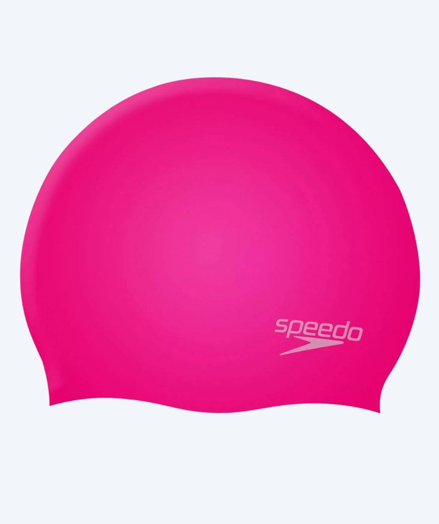 Speedo badmössa för junior (6-16) - Plain - Rosa
