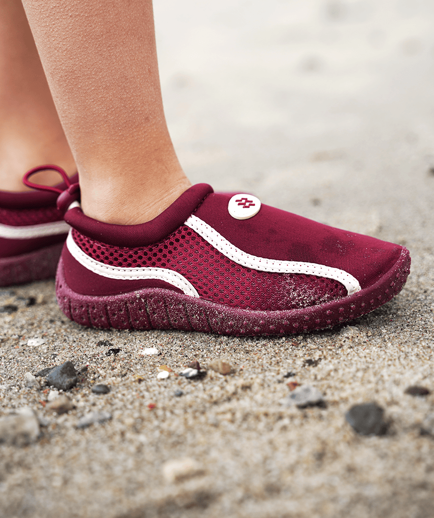 Watery badskor för barn - Spinner - Röd