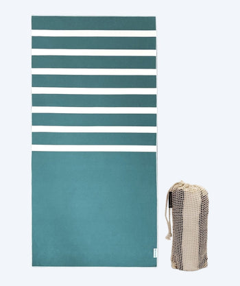 Summersand mikrofiberhandduk - Ocean Green (Turkos)
