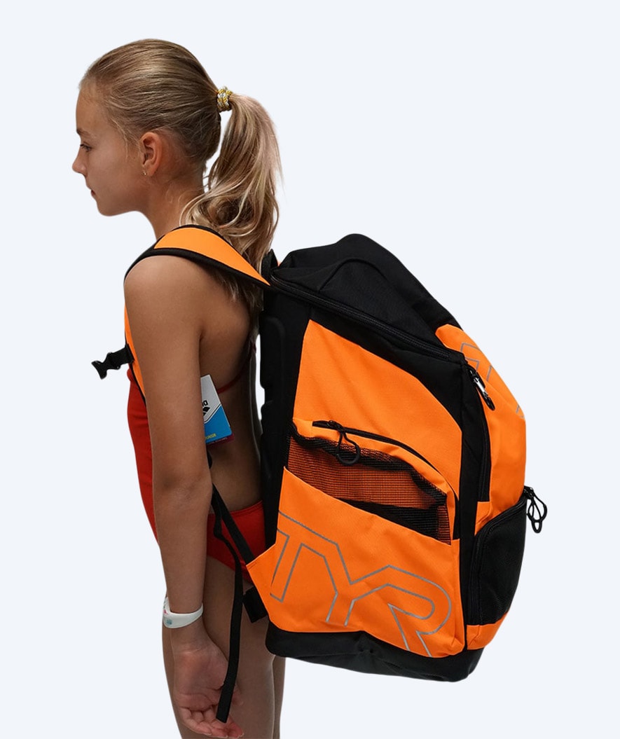 TYR simväska - Alliance Team 45L - Marinblå/vit