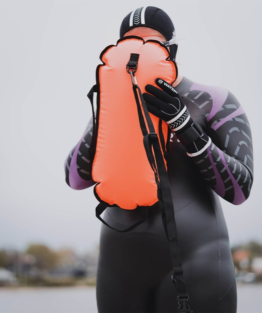 Watery safety buoy - Carry Straps 28L - Orange