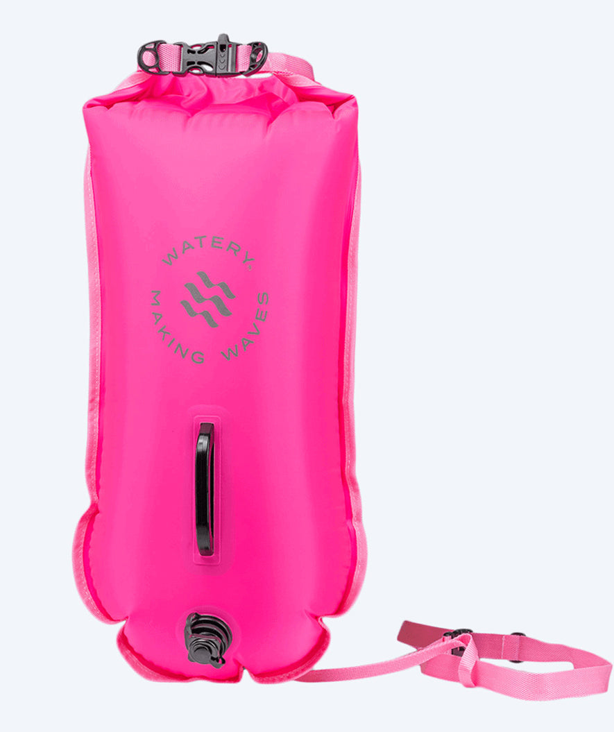 Watery simboj - Swim Buoy & Dry Bag 28L - Rosa