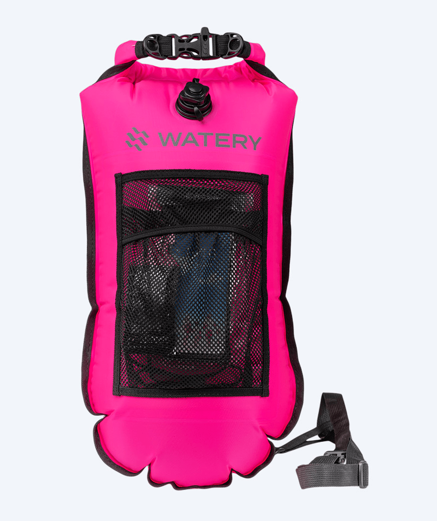 Watery simväska för simning - Pro 28L - Rosa