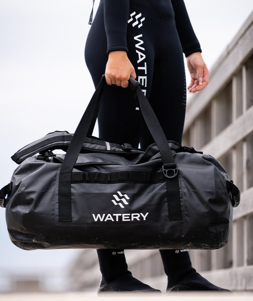 Watery vattentät duffle väska - Swim 50L - Svart