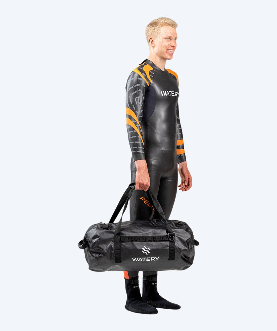 Watery vattentät duffle väska - Swim 50L - Svart