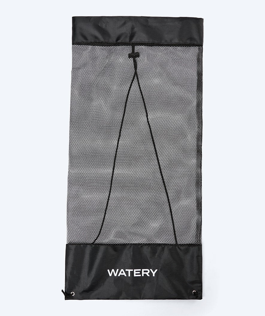 Watery snorkel väska - 3-Set Mesh - Svart