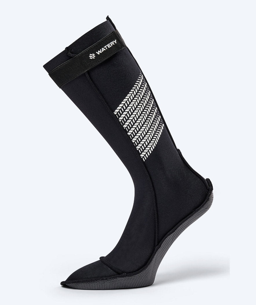 Watery neoprenstrumpor för öppet vatten - Calder Pro (2 mm) - Svart