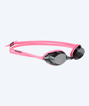 Watery Elite simglasögon - Captain Mirror - Rosa/silver