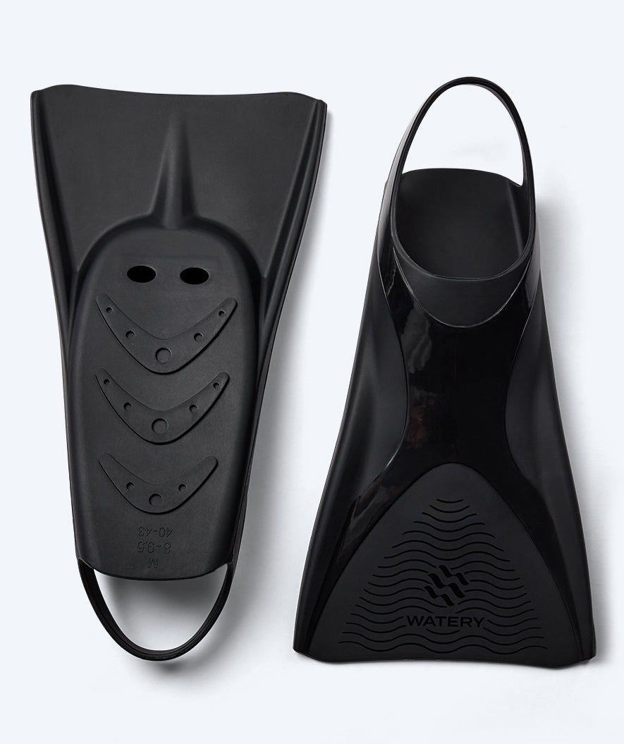 Watery simfötter - Cardinal Powerfin Pro - Svart