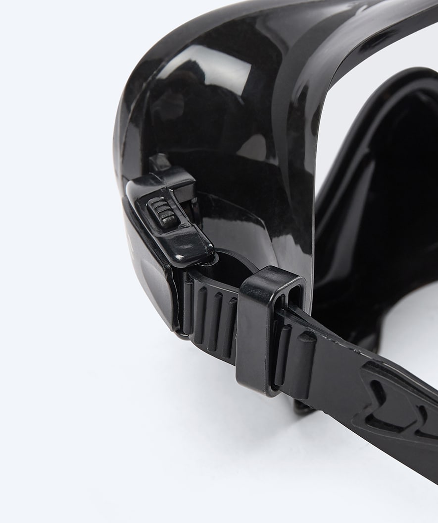 Watery Combo snorkelset för vuxna - Cliff - Svart