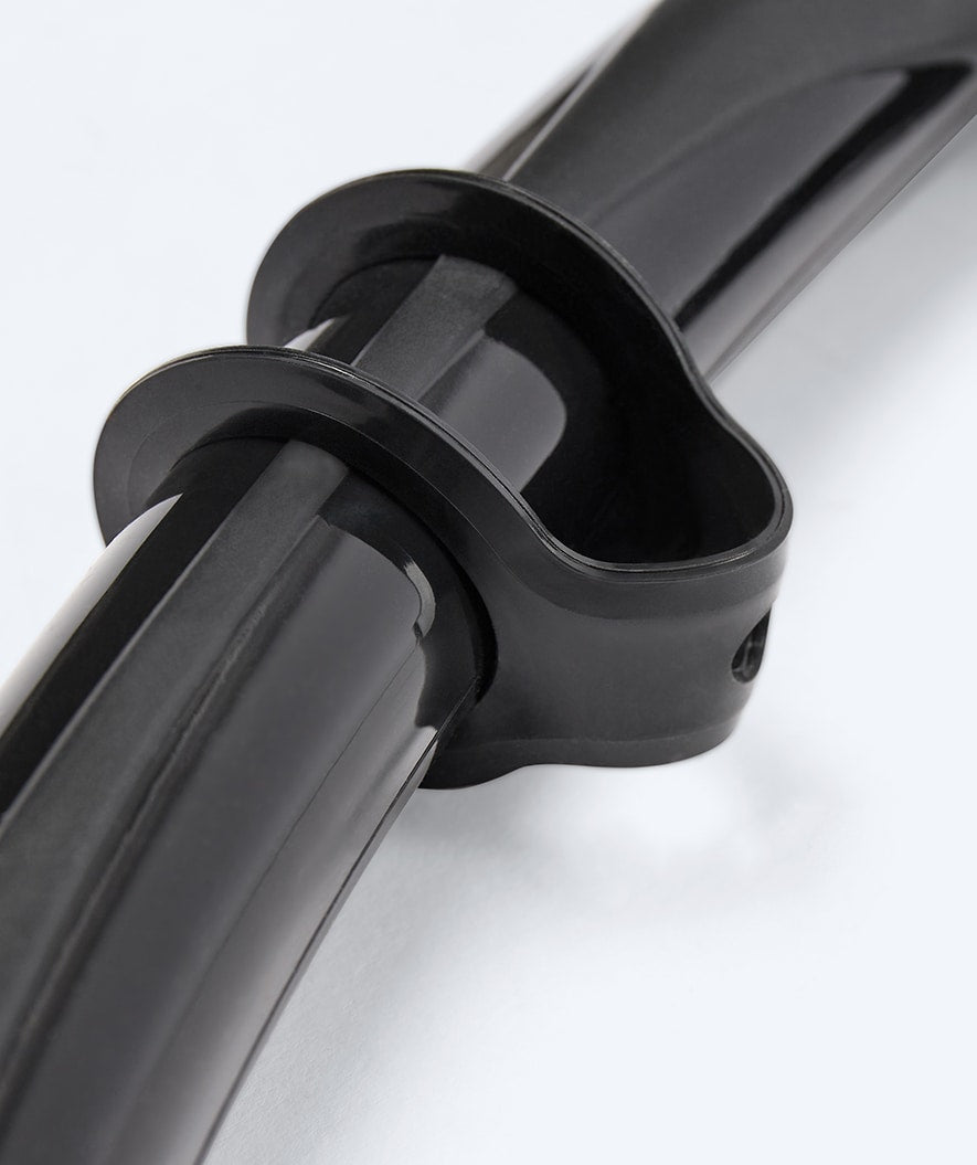 Watery snorkel för vuxna (från 12 år) - Cliff - Svart