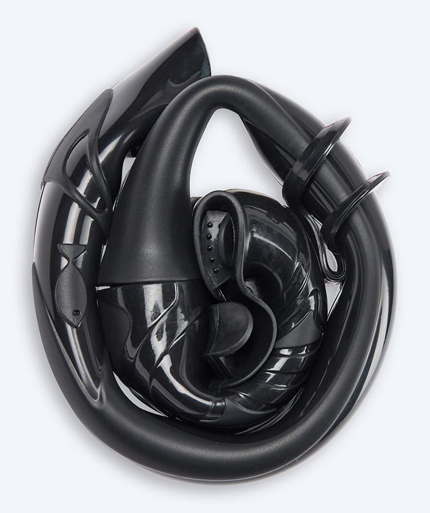 Watery snorkel för vuxna (från 12 år) - Cliff - Svart