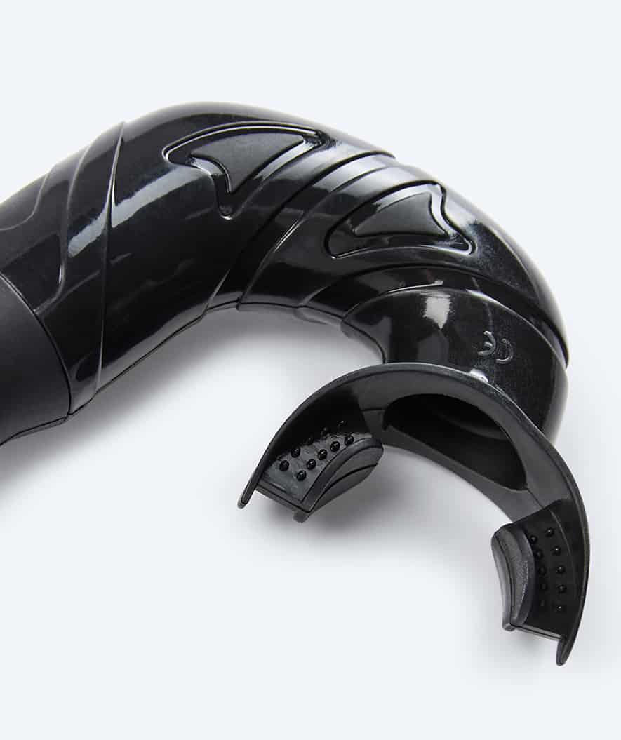 Watery snorkel för barn (4-12) - Cliff - Svart