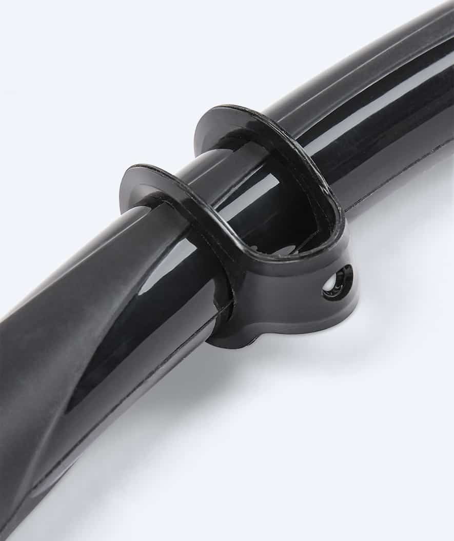 Watery snorkel för barn (4-12) - Cliff - Svart