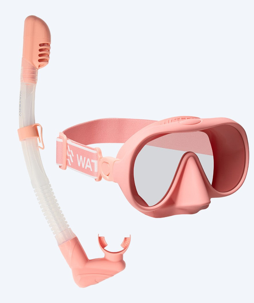 Watery Combo snorkelset för vuxna (från 15 år) - Alton - Rosa
