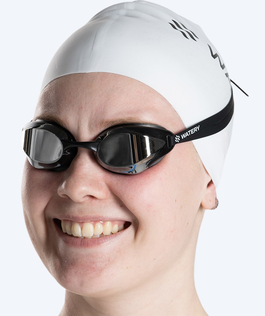 Watery simglasögon tävling - Poseidon Ultra Mirror - Svart/silver