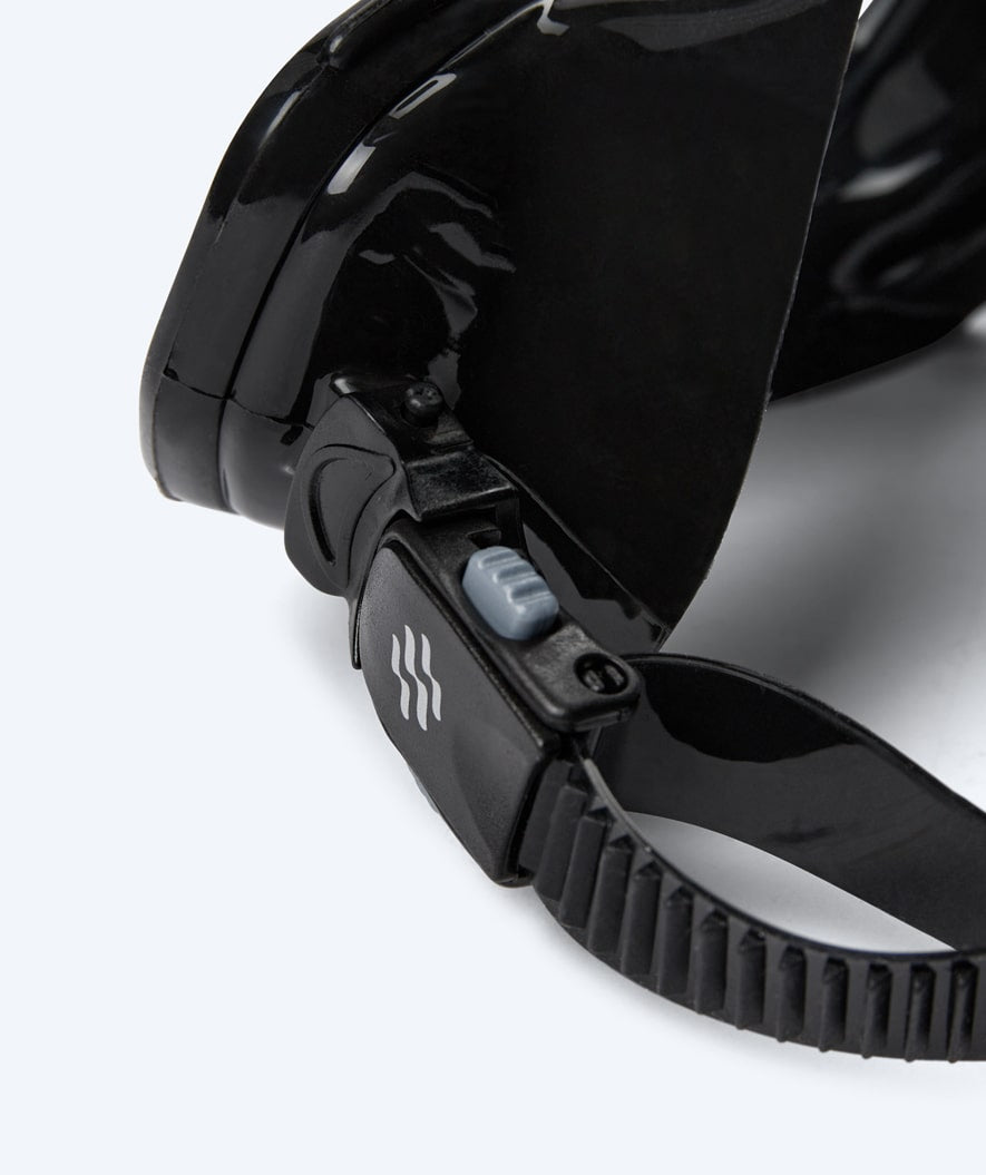 Watery snorkelset för vuxna (från 15 år) - Fenton/Breeve - Svart