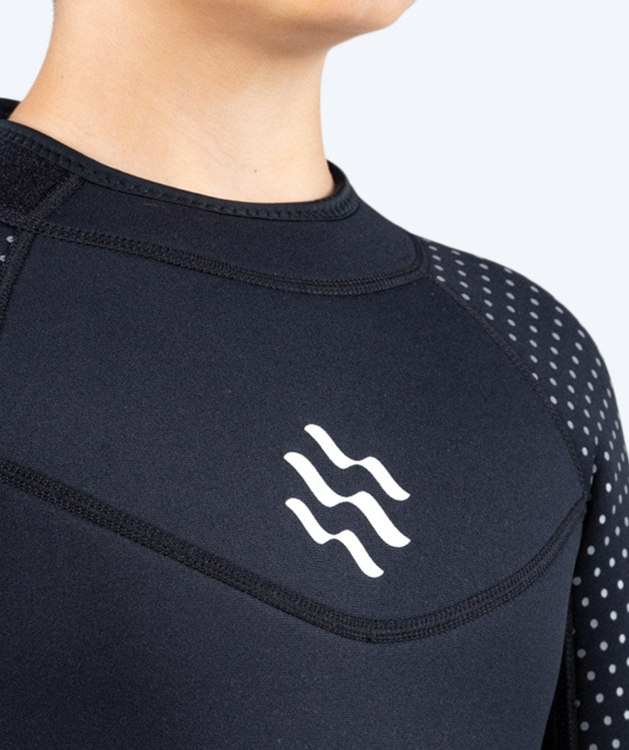 Watery våtdräkt för barn - Hedgehog (3mm) - Svart